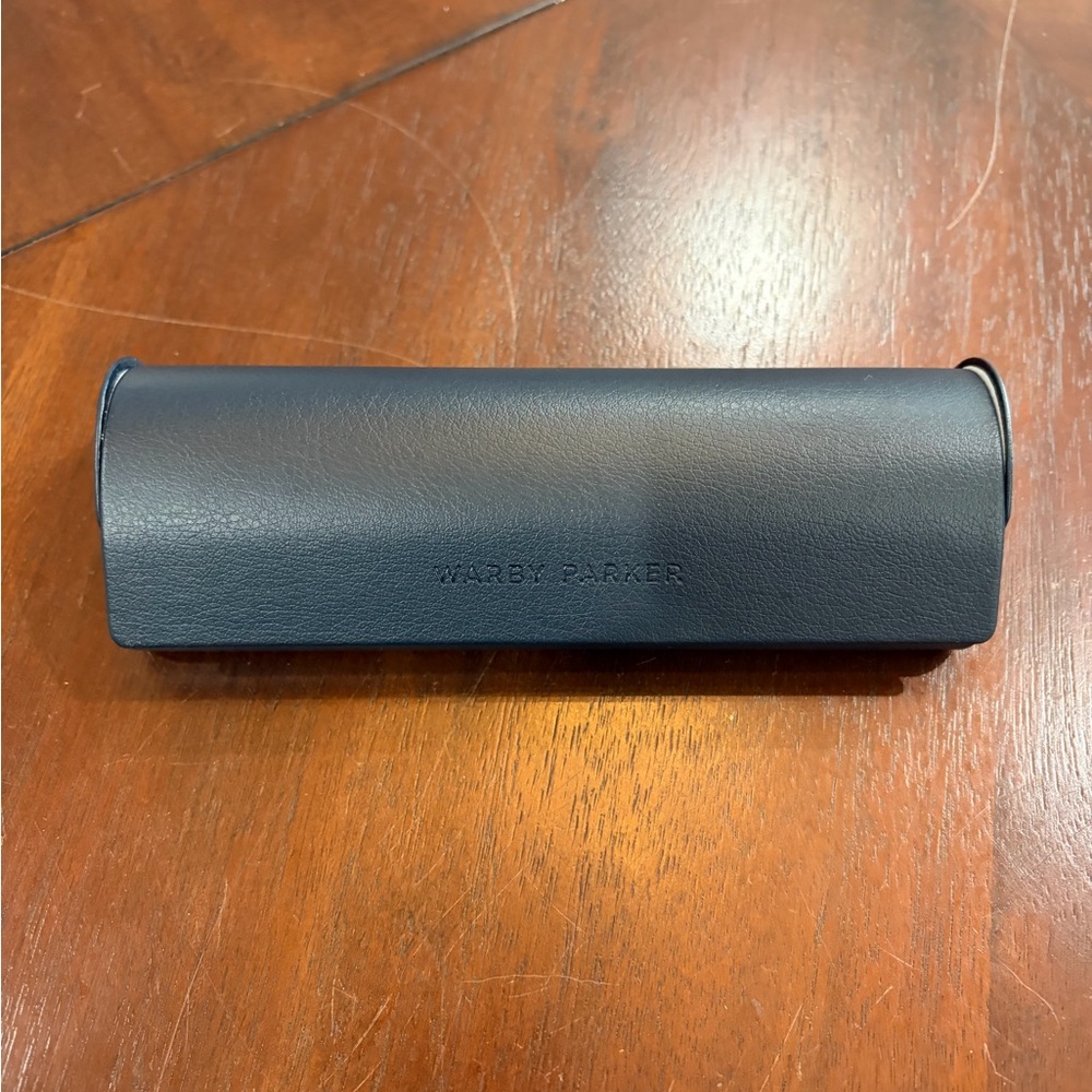 Warby Parker Midnight Blue Glasses Case